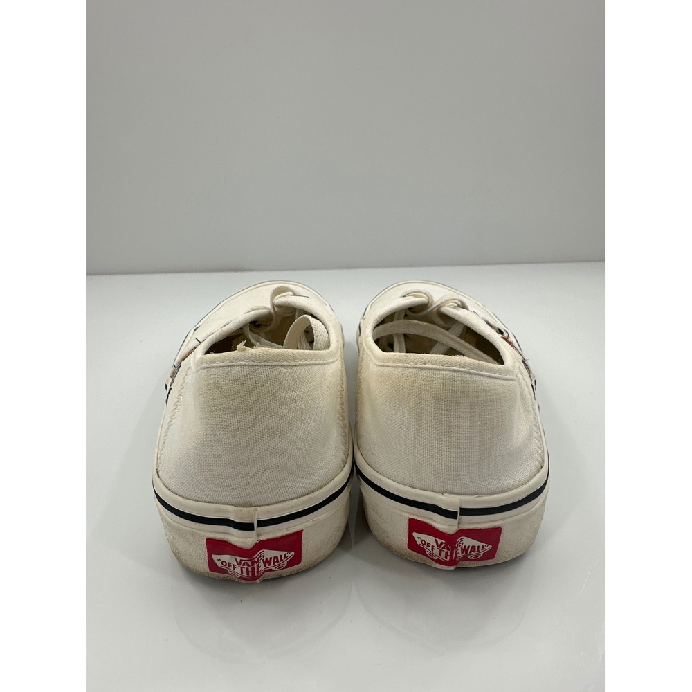 Vans SF Marshmallow White Floral Embroidered Sneakers Womens 8 Mens 6.5 - Picture 5 of 7